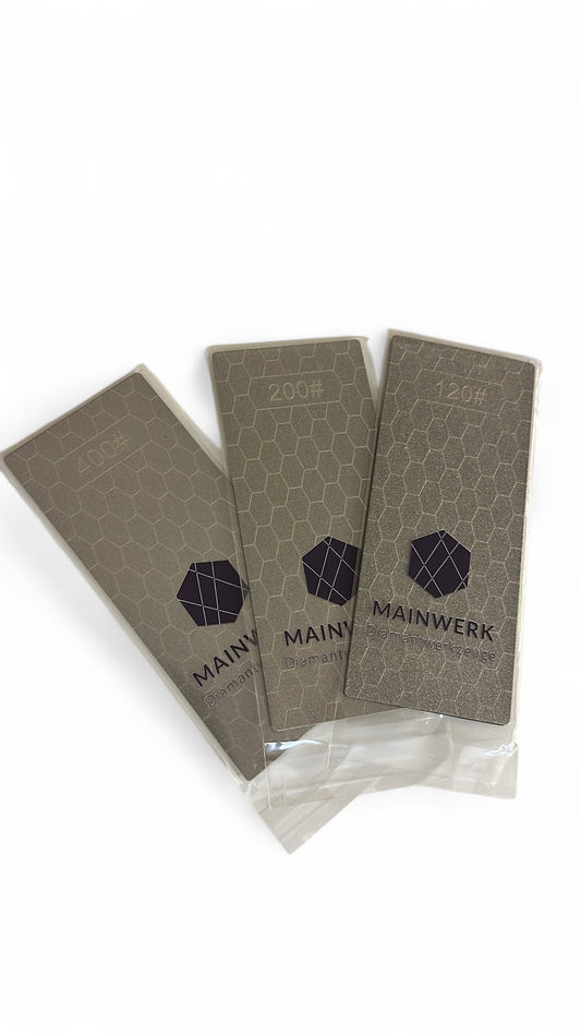 Mainwerk Diamantschleifkarten Set